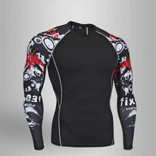 Men's Compression Run jogging Suits Clothes Sports Set 4xl Long t shirt And Pants Gym Fitness workout Tights clothing