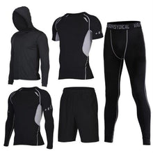 Sports Suits Men's Gym Clothes Fitness Running Sets Compression Tights Workout Sportswear Basketball Jogging Suits