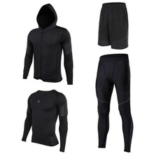 Sports Suit Men's Running Compression Tights Set Fitness Basketball Workout Jogging Suits Gym Sportswear 2-5pcs